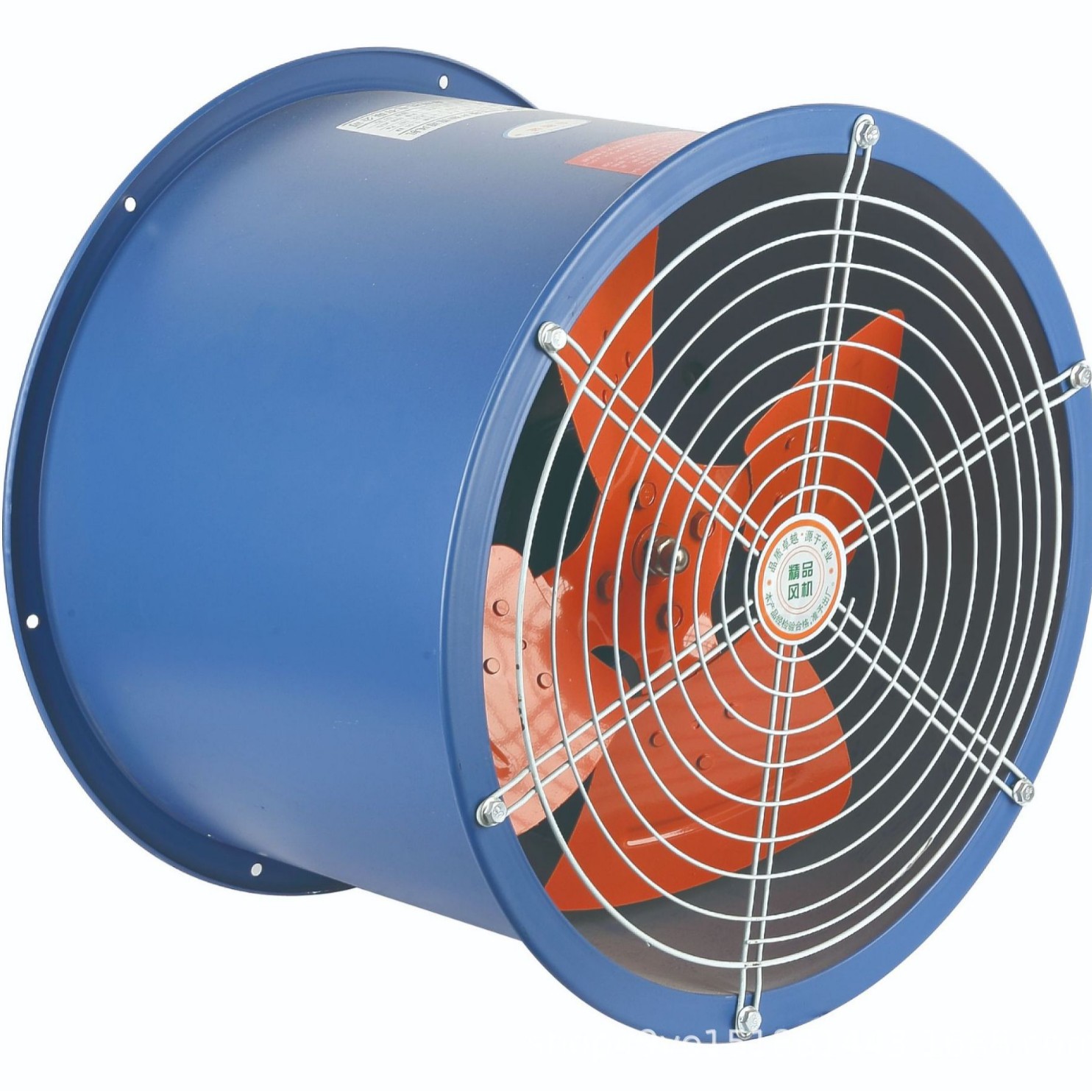 SF轴流风机220v 大功率换气扇强力管道式排气扇厨房工业通风机380