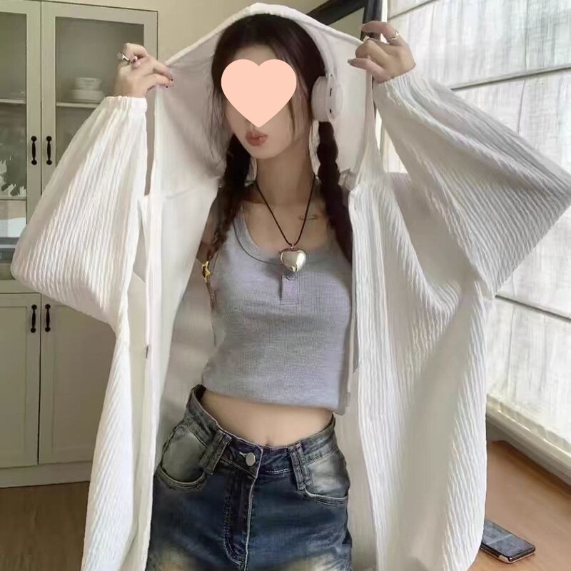 Plus Size 150kg Shirt Jacket for Women, Spring and Summer, Korean Style, Loose Fit, Slimming Cardigan, Mid-Length Top, Trendy Plus Size 150kg Shirt Jacket for Women, Spring and Summer, Korean Style, Loose Fit, Slimming Cardigan, Mid-Length Top, Trendy