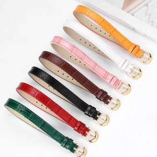 One over the first layer cowhide strap, wear Eight Treasure compass gold jewelry wrist leather cowhide strap 10m12m