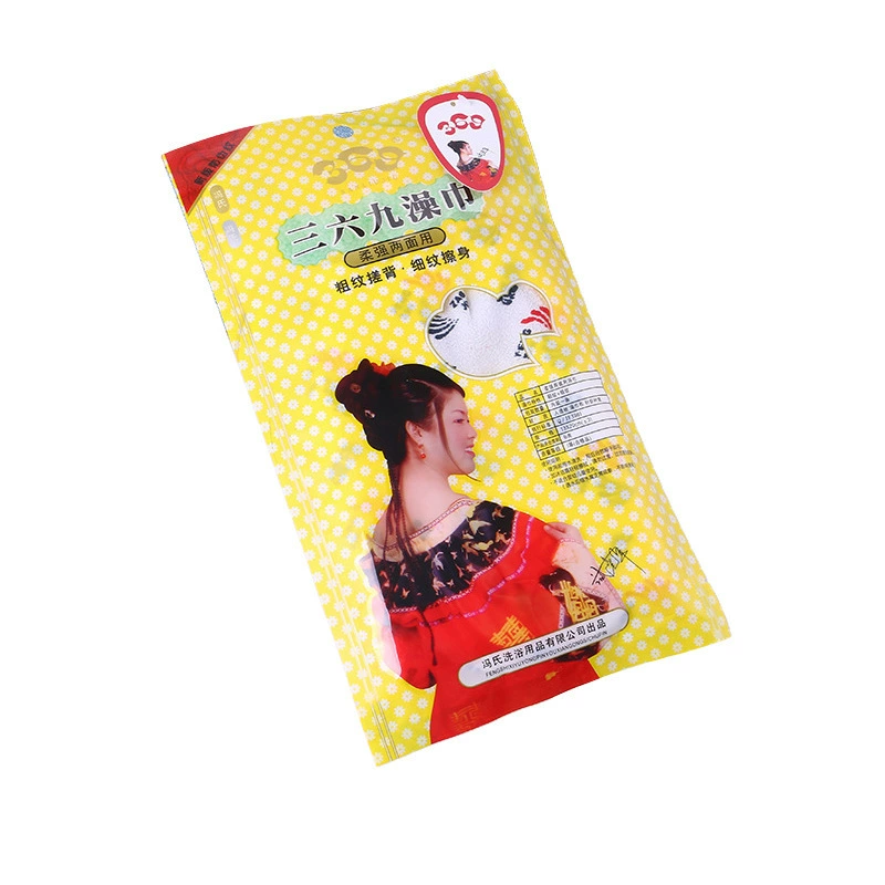 Оптовая продажа от производителя: классическое банное полотенце Feng's Sanliujiu 369 с грубой текстурой для отшелушивания и массажа спины