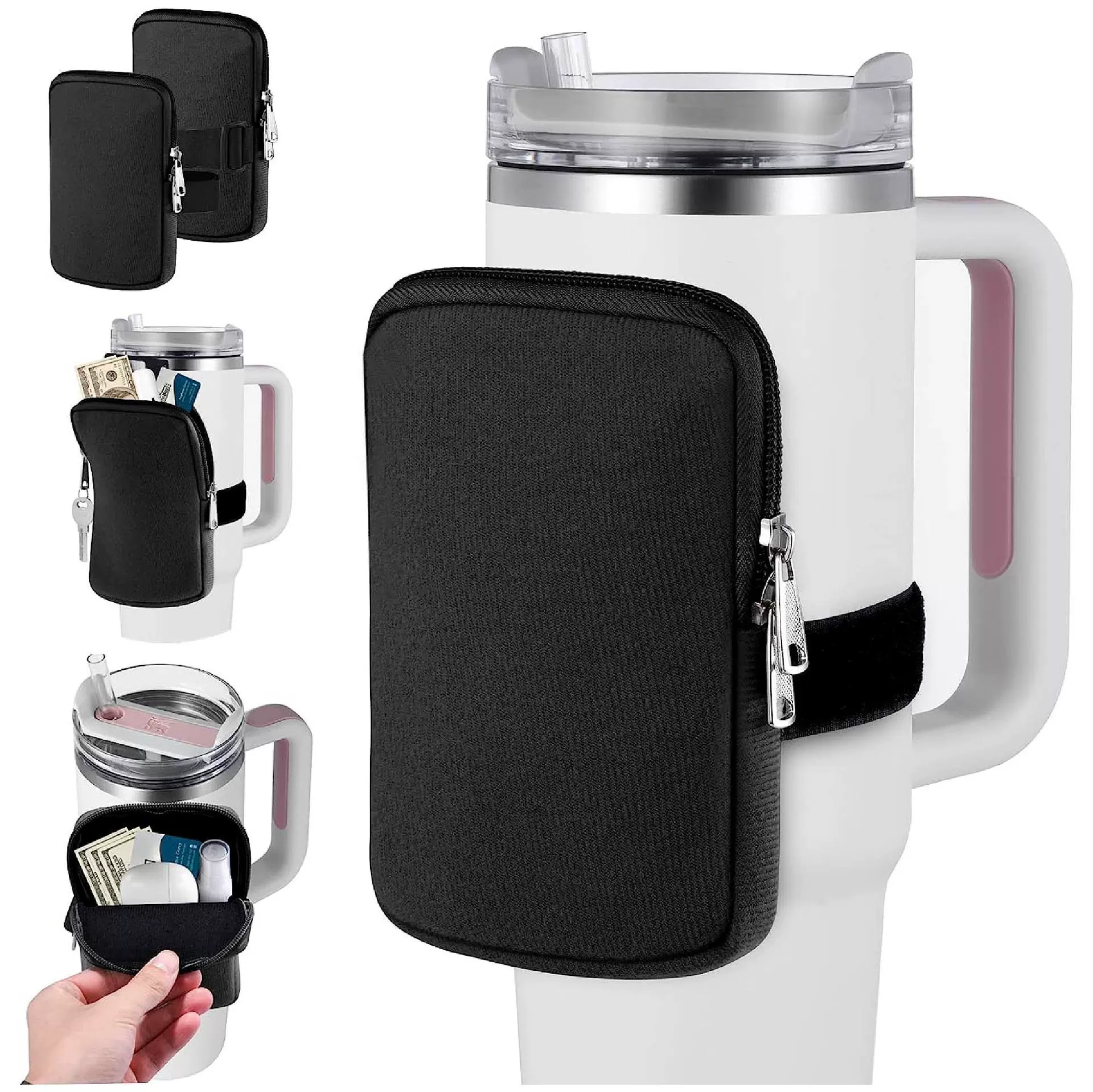 Неопрен нулевой бумажник 40 унций Амазонка льда кружка бумажник автомобиль Кубок ледяной щит мешок