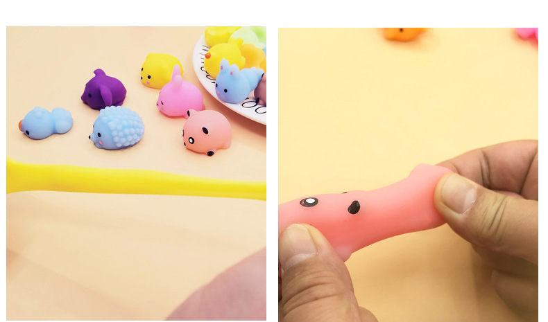 New Cute Soft Rubber Ball Squeezing Decompression Creative Toy Random display picture 1