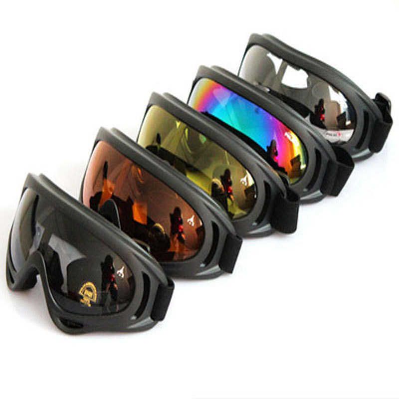 Outdoor goggles riding motorcycle sports goggles X400 windbreak fans tactical equipment ski glasses_voghion.com