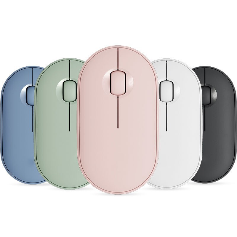 Cross-Border Wholesale M350 Pebble Silent Mouse Wireless Bluetooth Dual-Mode Mouse for Office Use and Girls' Phones