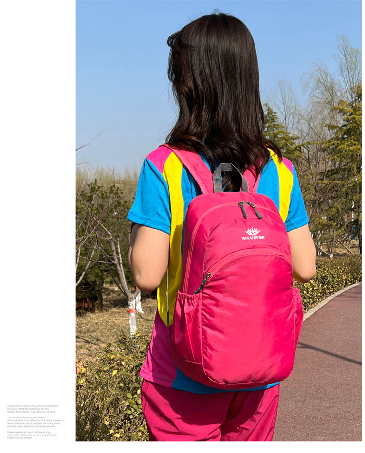 Waterproof 20 Inch Hiking Backpack Daily Sport Backpacks display picture 5