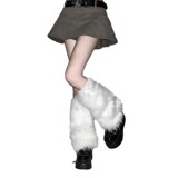 Японские милые демисезонные удерживающие тепло белые гетры, стиль Лолита