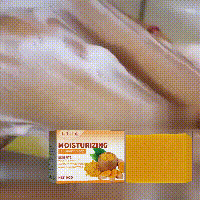 EELHOE Turmeric Whitening Skin Soap Cleans and beautifies the private parts of elbows and knees, brightens skin, moisturizes and whitens_voghion.com