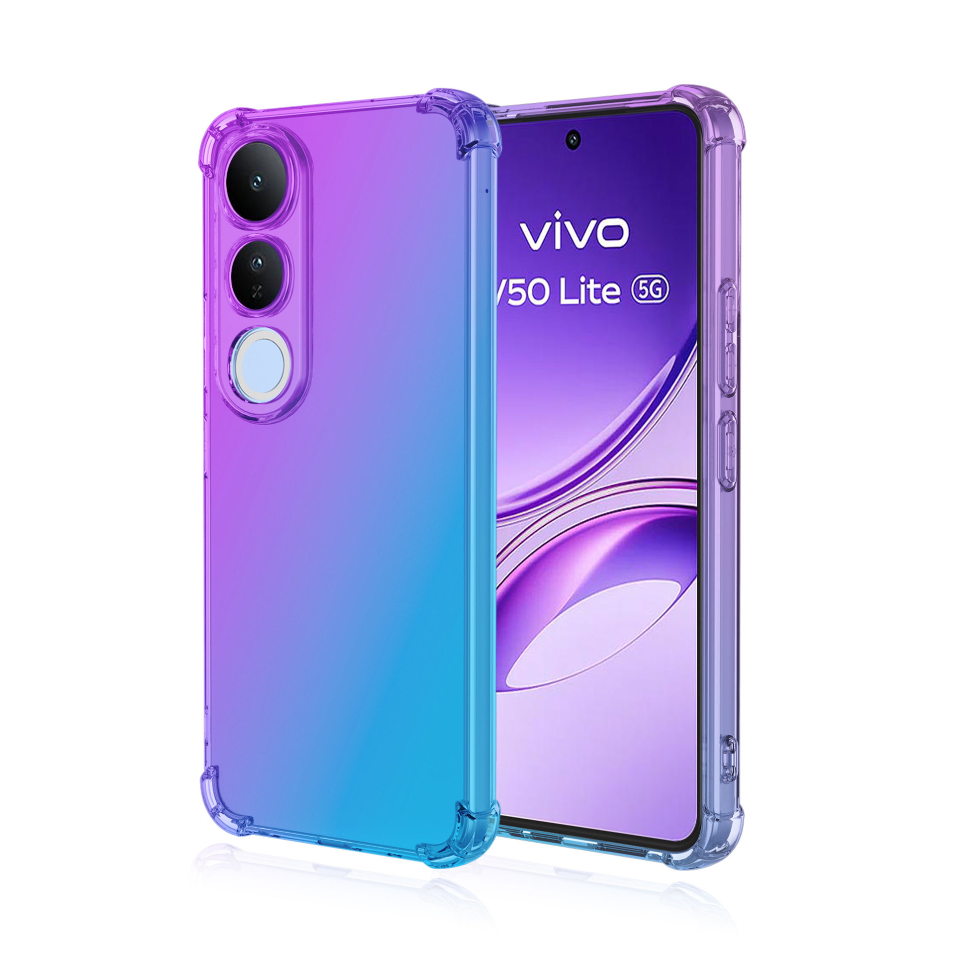 +V60 lite 5G防摔手机壳V60渐变s10e渐变手机壳S12/V23适用