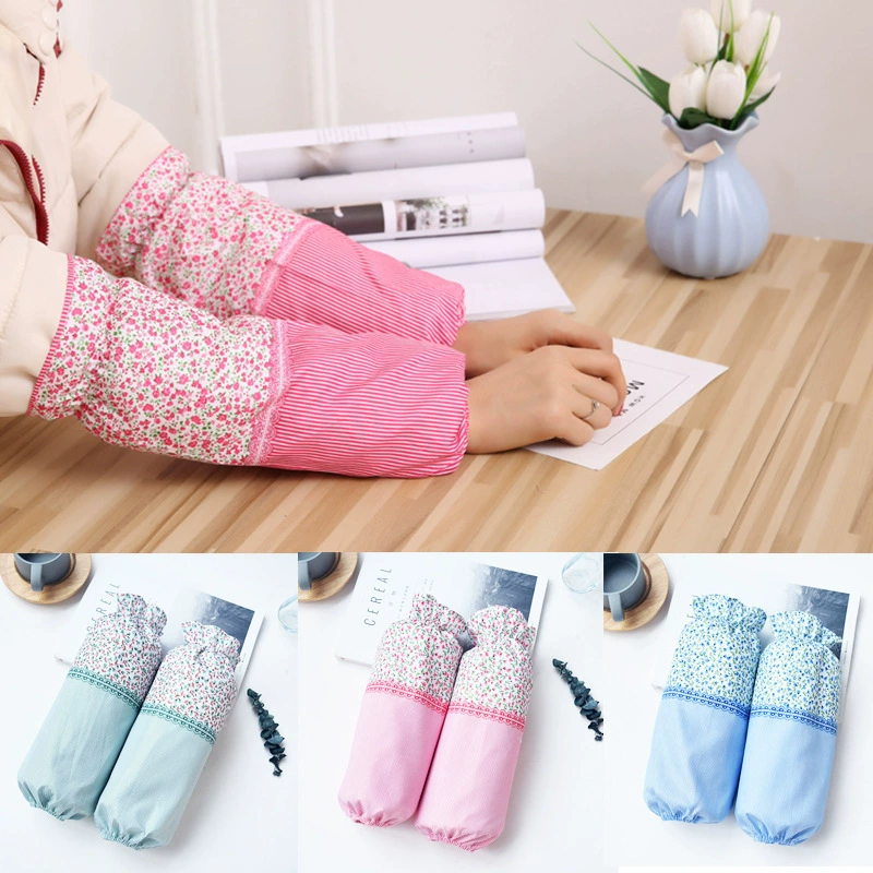 Осенне-зимний домашний длинный хлопковый рукав цветочный длинный рукав противообрастающий офисный рукав рукаве рукав Женский рукав