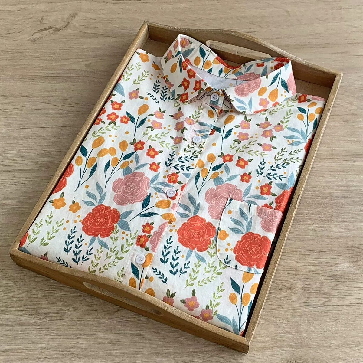 Японская девушка Мори цветочная рубашка с длинными рукавами свободная рубашка большого размера