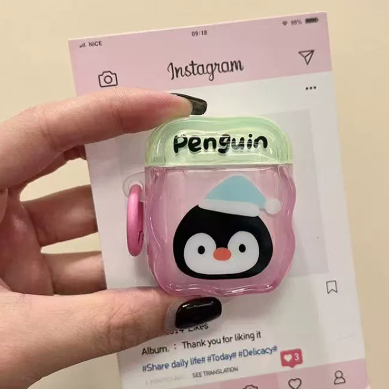Funda de Auriculares Dibujos Animados para AirPods 4/Pro 2, TPU