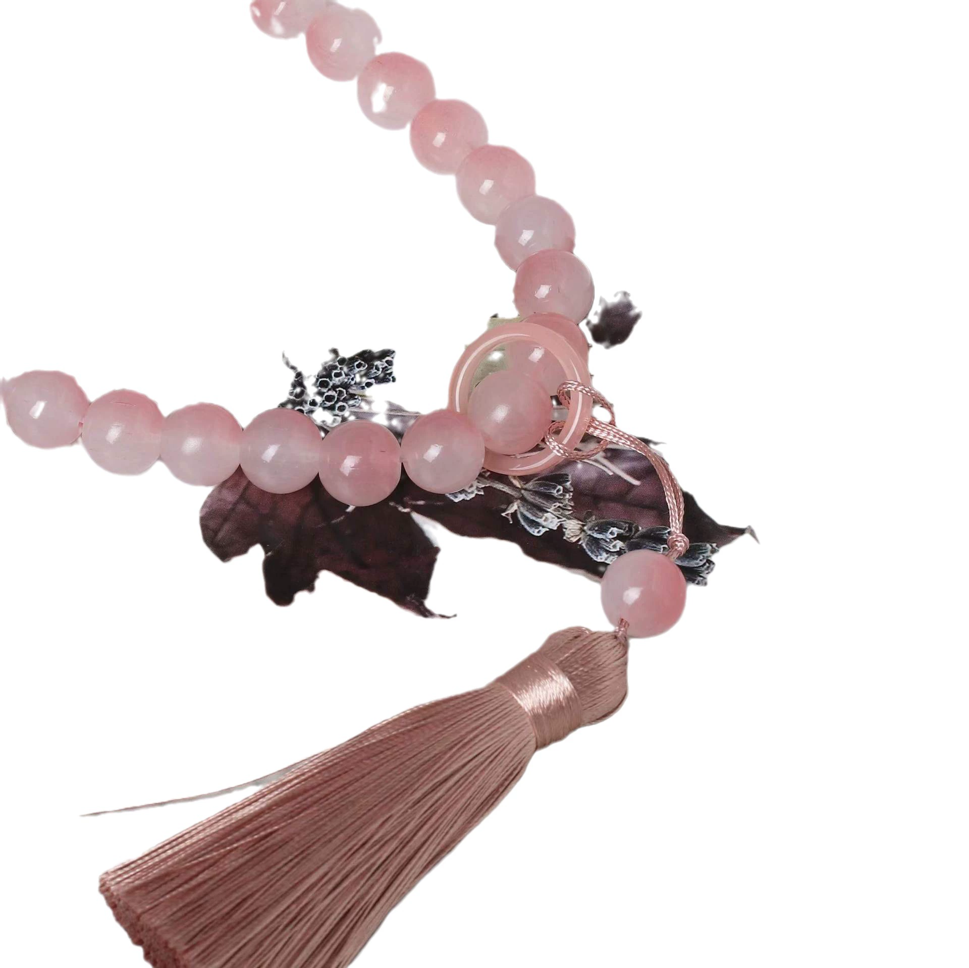 Rosary, bracelet, accessory with tassels