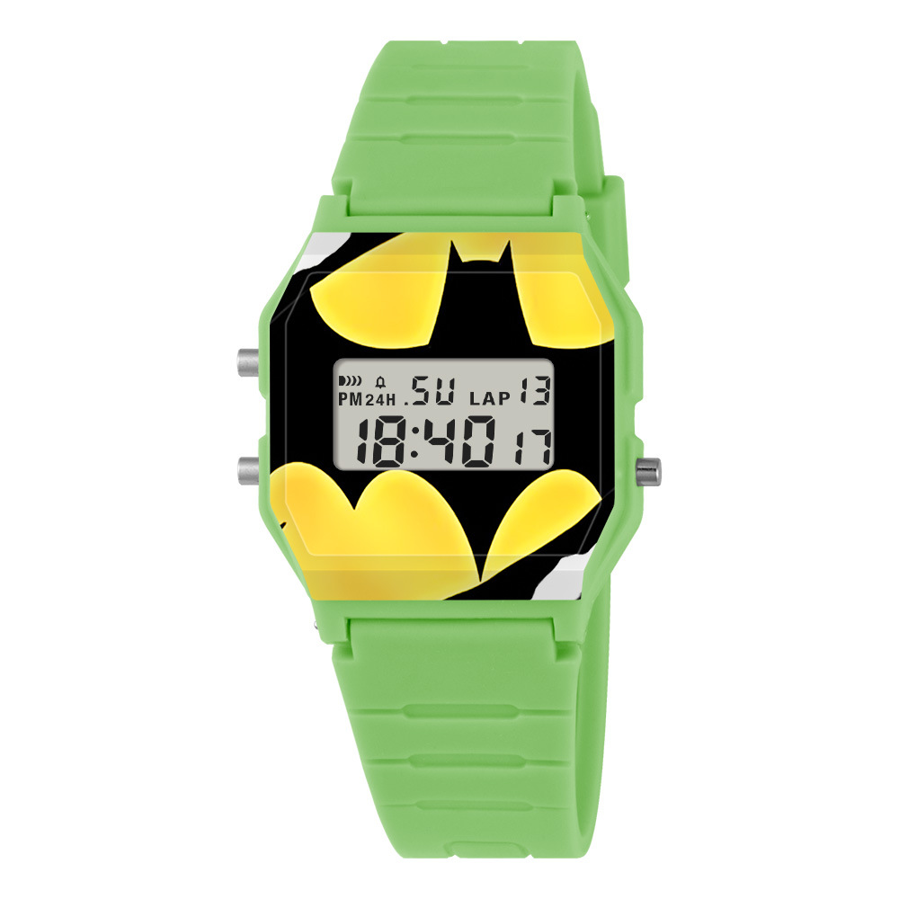 Tendencia de estudiantes de secundaria cronometrador de dibujos animados relojes electrónicos alarma deportiva al aire libre nocturna relojes electrónicos al por mayor