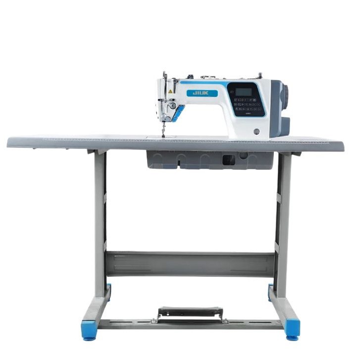 Computadora paso a paso Accionamiento directo coche plano Eléctrico automático multi-funcional hogar Industrial máquina de coser plana ordenador máquina de coser de coche plano