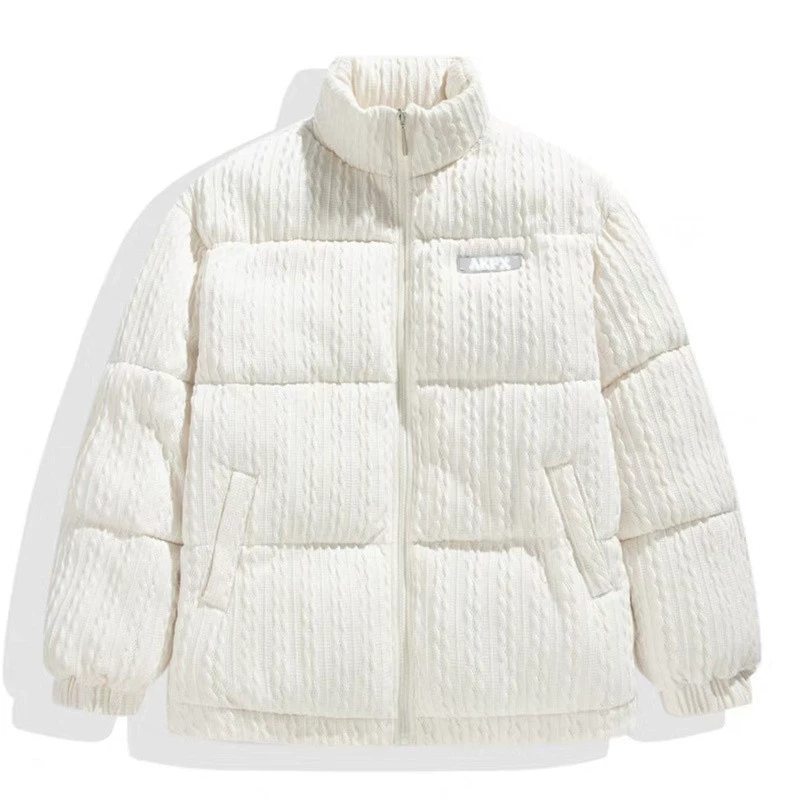Down jacket oversize, unisex, premium high‑end, warm down fill, sizes S–3XL