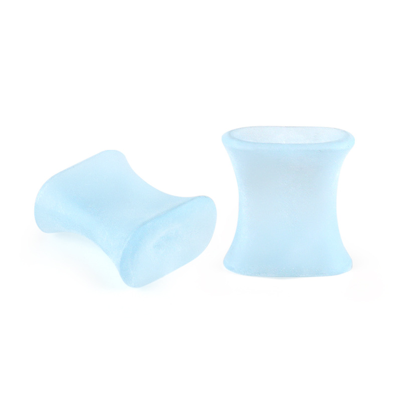L code transparent blue