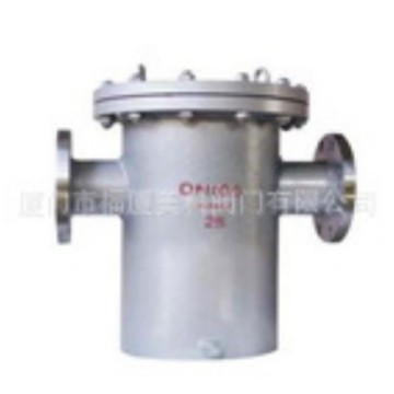 福厦美科SBL14型篮式过滤器 铸钢直通平底篮式过滤器