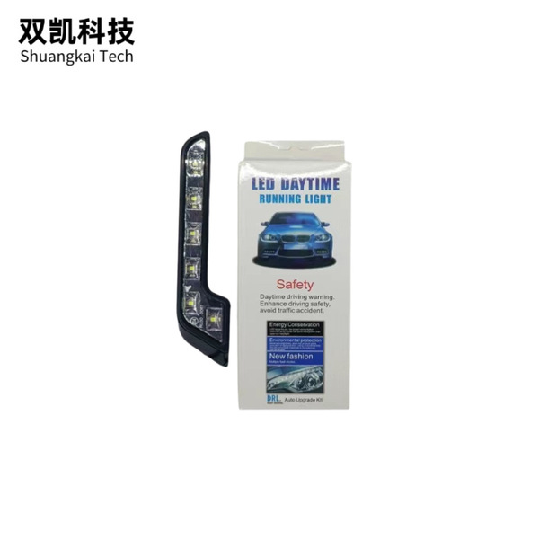 汽车led 7字型L型日间行车灯 L型6灯 3030日行灯
