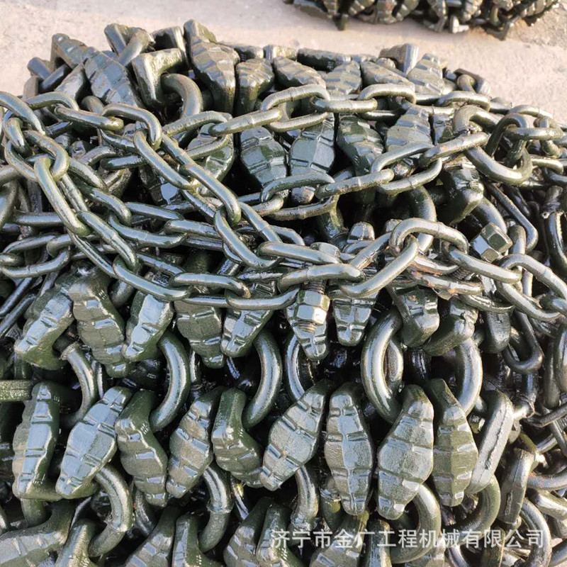 轮胎保护链 防滑链 SEM668装载机轮胎保护链 装载机防滑链配件
