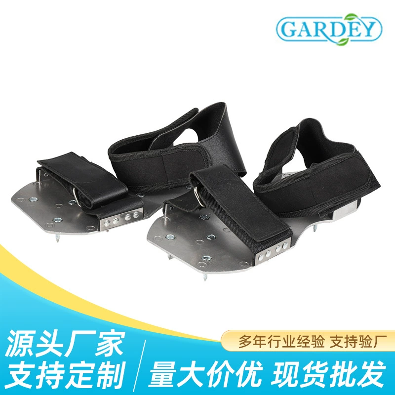 Трансграничная новая травяная сосновая обувь газонная вентиляция с пружинным основанием садовая обувь пластиковая доска травяная сосновая обувь