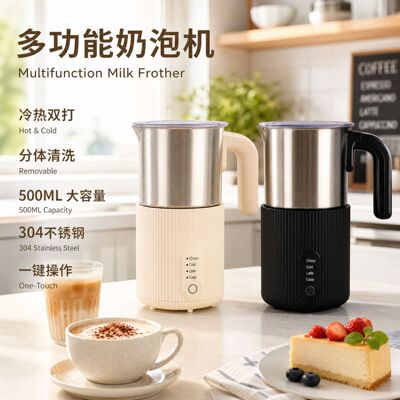 奶泡机全自动多功能小型迷你破壁机家用机冷热奶泡机