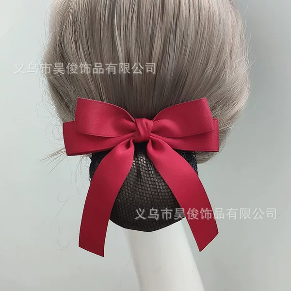 Bank Hairnet, Nurse Hairnet, Hotel Restaurant Waiter Work Hairnet, Bowknot Hair Accessory, Hair Ornament