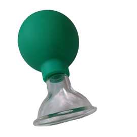 厂家扁咀拔罐器 PVC硅胶橡胶拔罐球五件套扁杯拔罐器提升跨境电商