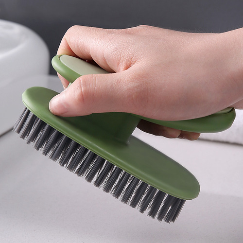 Shoe brush with soft bristles, household non-damaging shoe brush, special laundry brush for shoe washing, multifunctional long-handled cleaning brush