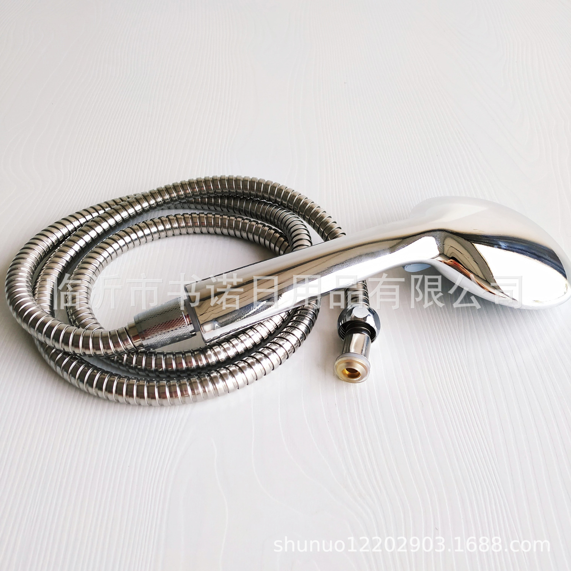 1.4-meter stainless steel shower hose, water heater, shower head set, 5-yuan store supply, shower head Item Picture
