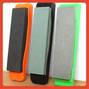 Large Double-Sided Sharpening Stone for Home Use, Kitchen Fine with Non-Slip Base, Natural Oil Stone for Sharpening Kitchen Knives