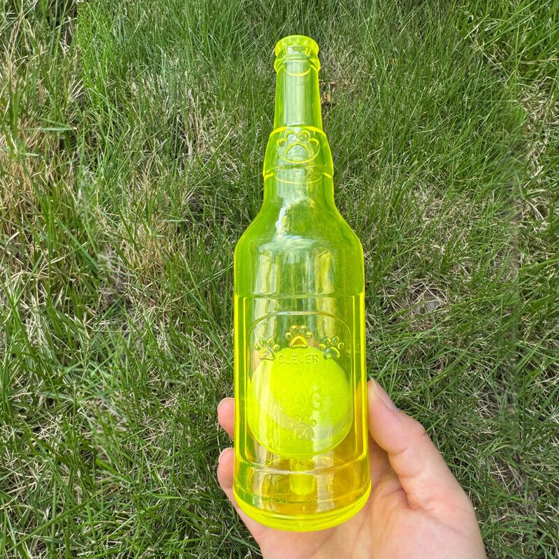 テニスボールサウンディングワインボトル犬のおもちゃ耐摩耗性、耐噛み性サウンディング退屈解消歯が生える漫画フローティング大型犬知育玩具|undefined