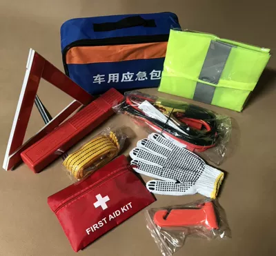 kit car emergency kit car: Kempinq və səyahət - tool-kit-8-piece-medical-kit-reflective-clothing