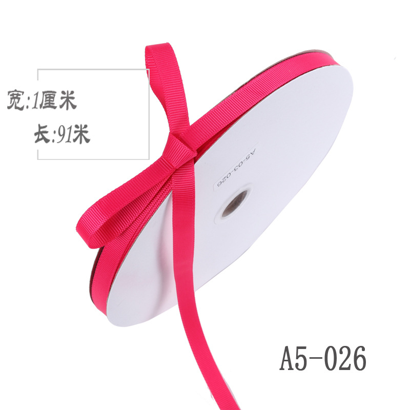 1cm de alta densidad costilla cinta DIY ramo de la cinta de frutas caja de regalo embalaje accesorios de ropa blanco y negro borde de la cinta