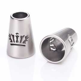 羽绒服装配件绳扣 卫衣帽子吊钟衣服抽绳扣 休闲裤单孔圆绳扣