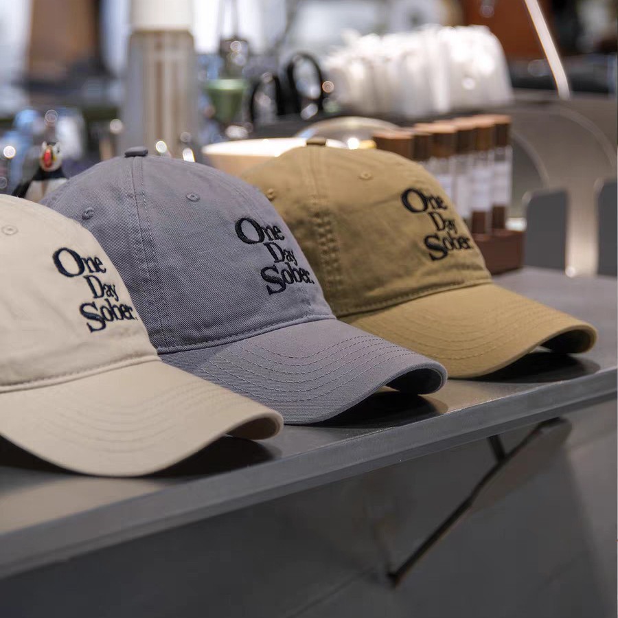 Solid color retro classic trend baseball cap