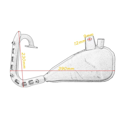 Pipes, Motorcycle exhaust pipe