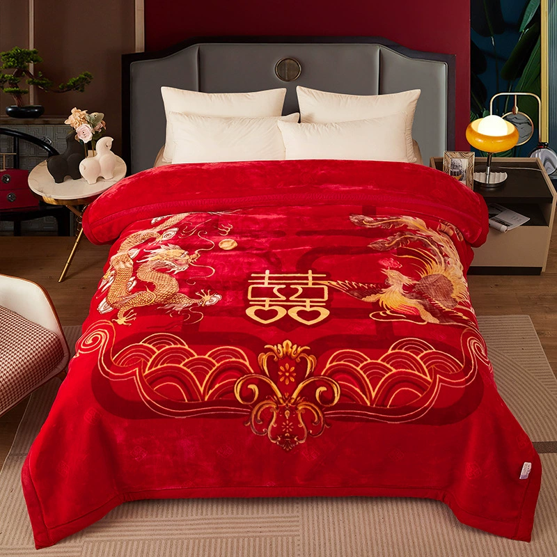 Winter duvet, coral sofa for sleep, increased thickness
