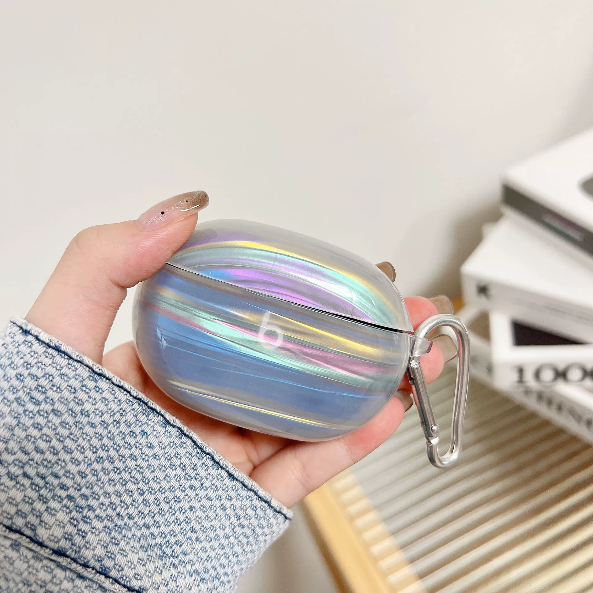 Подходящий чехол для наушников Magic Sound Beats Studio Buds+ защитная крышка шумоподавления персонализированная лазерная цветная
