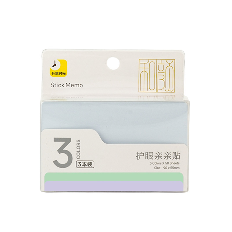 Papel de nota adhesiva de índice de hojas sueltas en color creativo Papel de nota adhesiva Herramienta de cuenta manual para estudiantes Papel de nota rasgado