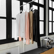 高品质25秋季新款明星同款天丝麻微透针织衫休闲百搭圆领打底衫女