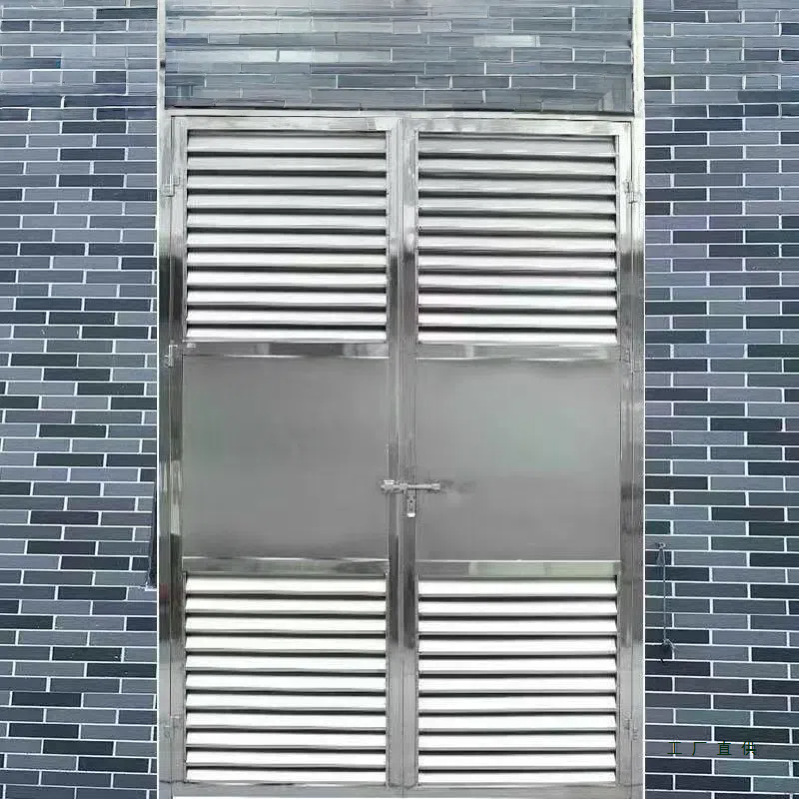 变压器室门保温车间变电站通风大门自动百叶门配电房百叶窗