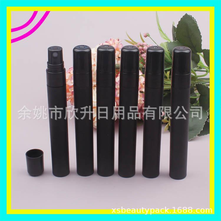 黑色喷雾瓶10毫升免洗手液喷瓶10ML按压喷雾黑瓶香水细雾塑料瓶