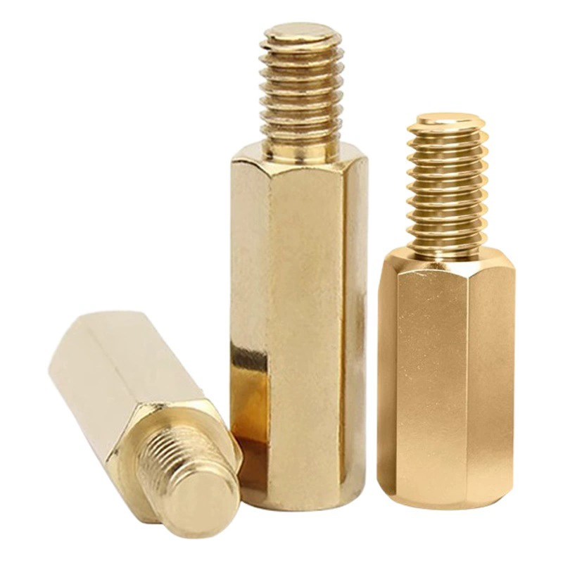Производители Дунгуань Шестигранная медная колонка с одной головкой Печатная плата компьютера Материнская плата шасси медная опорная колонка переключатель изоляционная Колонка M3M4