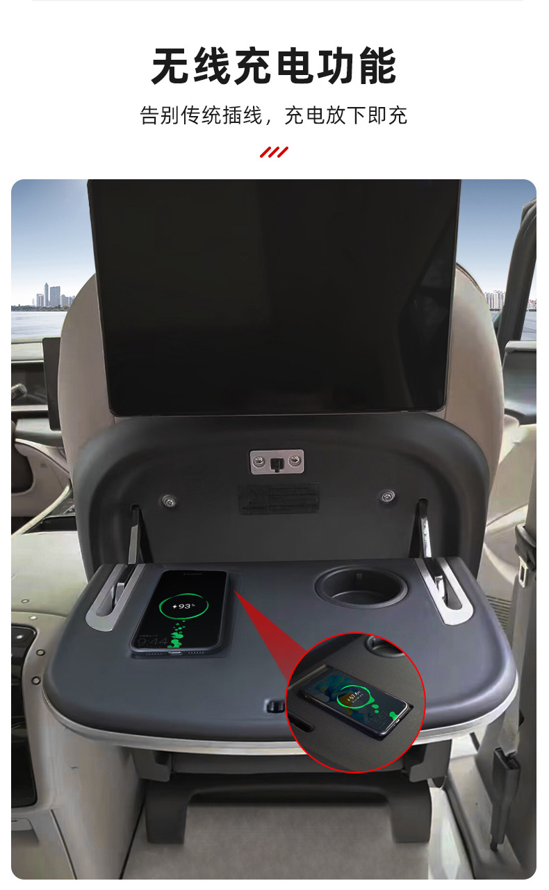 Factory Direct Sales Suitable for Tribute D9 Business Car Foldableing Table Car Modification Supplies Multi-Functional Car Small Table