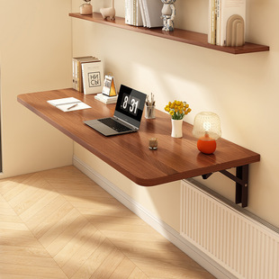 Foldable Desk Wall-Mounted Folding Table Wall-Mounted Study Table Balcony Wall-Mounted Suspended Wall Side Table