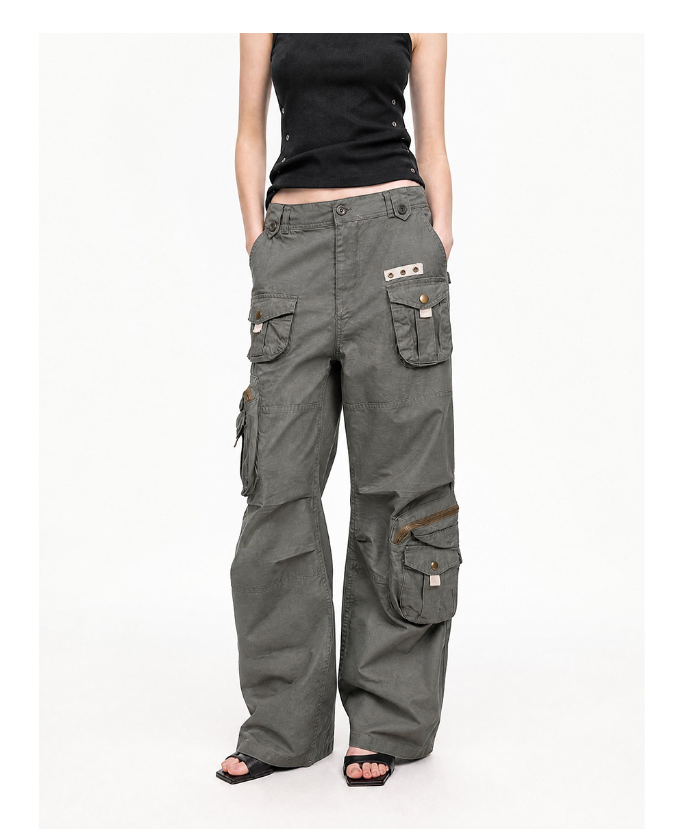 MADEEXTREME Paratrooper Cargo Straight-Leg Trousers