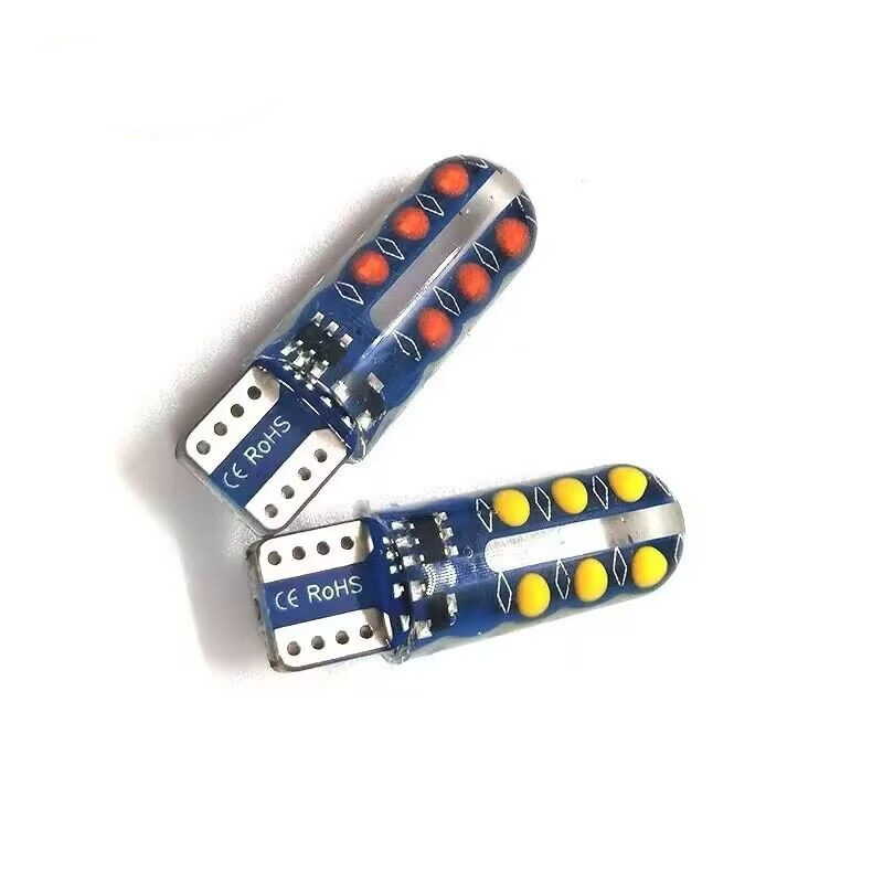 Fábrica directa de nuevos automóviles LED luz de ancho t10 silicona 12smd motor superior luz de ancho luz de lectura luz de instrumento