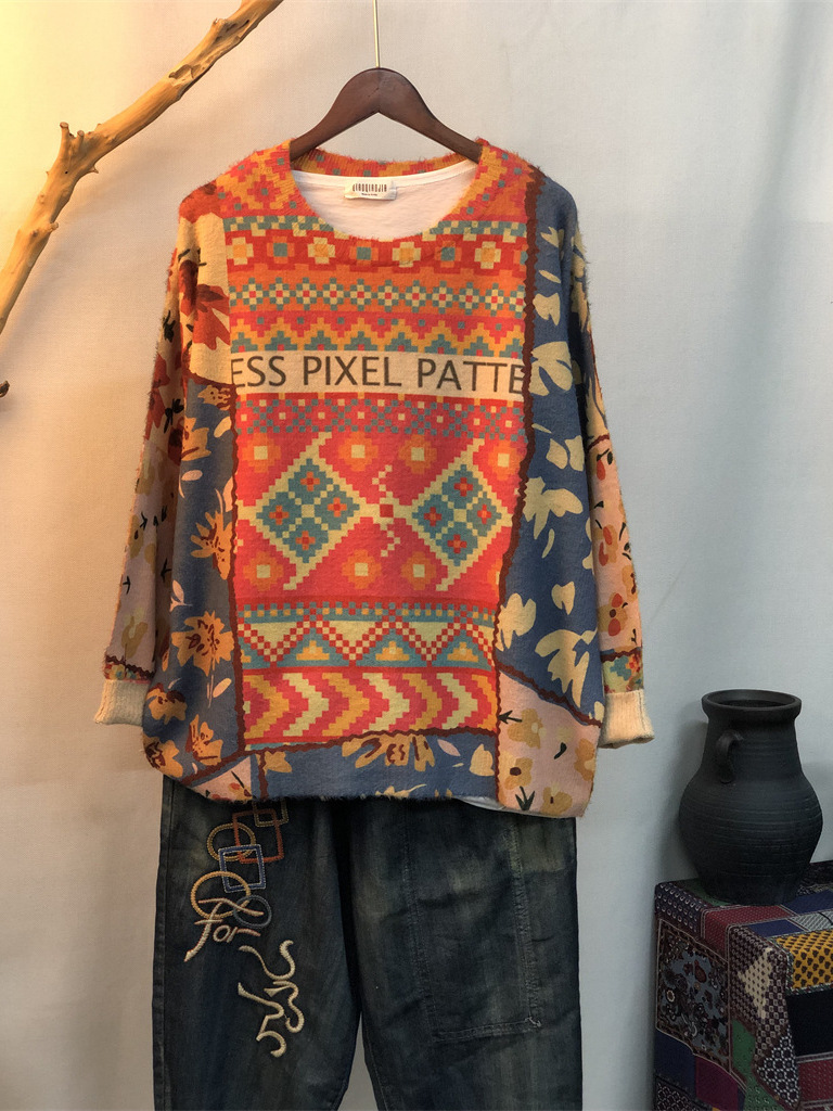 Autumn Korean Style Outfits, New Autumn and Winter Knitted Sweaters, Soft and Waxy Thickened Round Neck Sweaters, Aliexpress Exclusive
