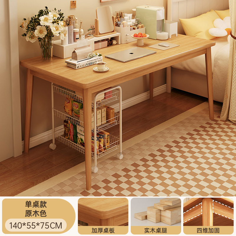 Mesa de computadora mesa de alquiler de casa escritorio simple escritorio de oficina silla pequeña escritorio de escritorio de dormitorio de estudiantes