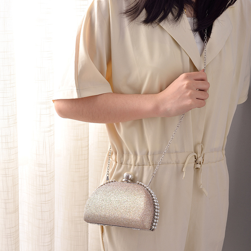 2023 transfronteriza nuevo bolso de noche de las mujeres de moda del todo-fósforo ins cadena crossbody bolso de la cáscara del bolso de embrague para las mujeres